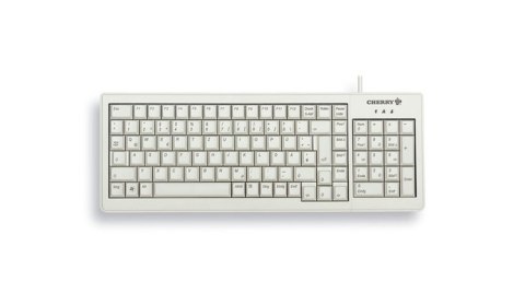 CHERRY XS klawiatura USB QWERTZ Niemiecki Szary CHERRY