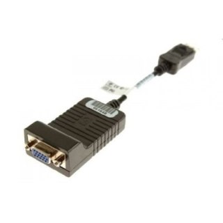 HP 603250-001 adapter kablowy 0,2 m DisplayPort VGA (D-Sub) Czarny HP