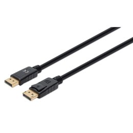 Manhattan 355582 kabel DisplayPort 3 m Czarny Manhattan