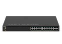 NETGEAR GSM4328-100AJS Zarządzany L3 Gigabit Ethernet (10/100/1000) Obsługa PoE 1U Czarny NETGEAR