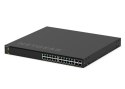 NETGEAR GSM4328-100AJS Zarządzany L3 Gigabit Ethernet (10/100/1000) Obsługa PoE 1U Czarny NETGEAR