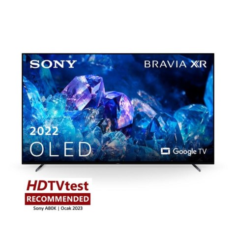 Sony XR-77A80K 195,6 cm (77") 4K Ultra HD Smart TV Wi-Fi Czarny Sony