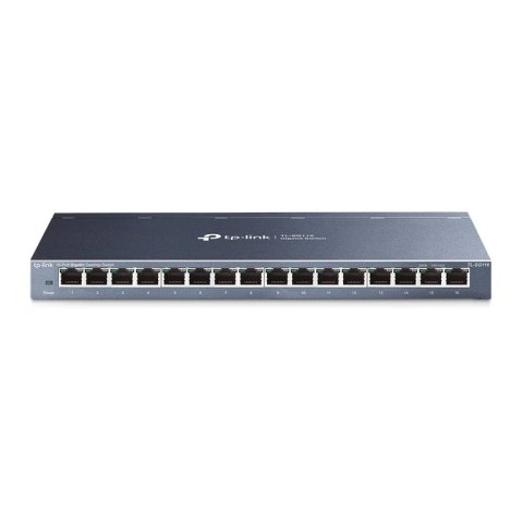 TP-Link TL-SG116 łącza sieciowe Nie zarządzany Gigabit Ethernet (10/100/1000) Czarny TP-Link