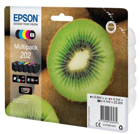 Epson Kiwi Multipack 5-colours 202 Claria Premium Ink Epson