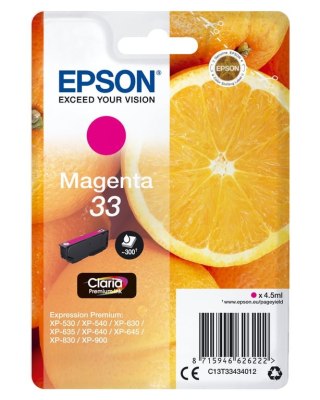 Epson Oranges Singlepack Magenta 33 Claria Premium Ink Epson