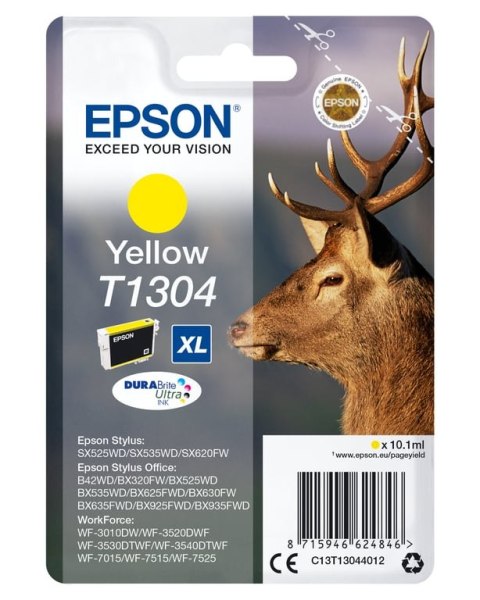 Epson Stag Wkład atramentowy Yellow T1304 DURABrite Ultra Ink Epson