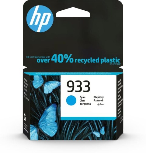 HP 933 oryginalny wkład atramentowy błękitny HP