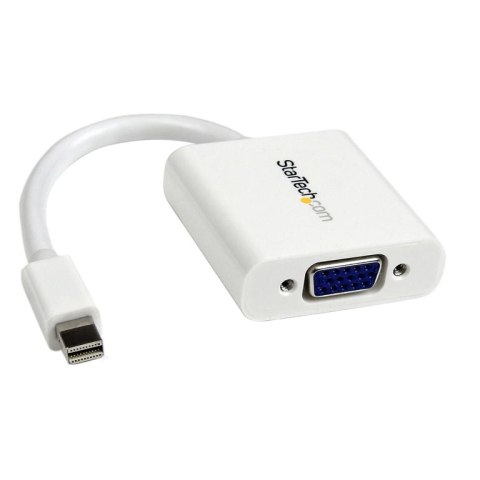 StarTech MDP2VGAW adapter kablowy 0,13 m Mini DisplayPort VGA (D-Sub) Biały StarTech.com