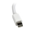 StarTech MDP2VGAW adapter kablowy 0,13 m Mini DisplayPort VGA (D-Sub) Biały StarTech.com