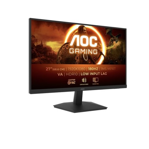 AOC G1 27G15N2 monitor komputerowy 68,6 cm (27") 1920 x 1080 px Full HD LCD Czarny AOC