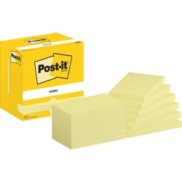 Post-it Karteczki Post-it 76x127mm (655-CY) żółte (12x100)