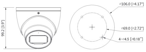 KAMERA HDCVI DAHUA HAC-HDW2802T-A-0280B DAHUA