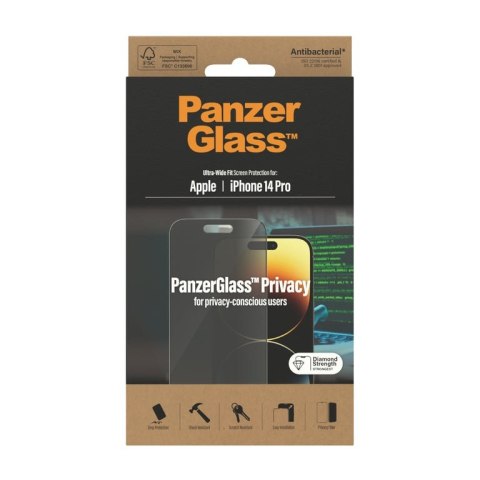 PanzerGlass Ultra-Wide Fit Privacy Appl Przezroczysta ochrona ekranu Apple 1 szt. PanzerGlass