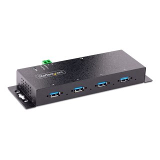 StarTech 5G4AINDNP-USB-A-HUB huby i koncentratory USB 3.2 Gen 1 (3.1 Gen 1) Type-B 5000 Mbit/s Czarny StarTech.com