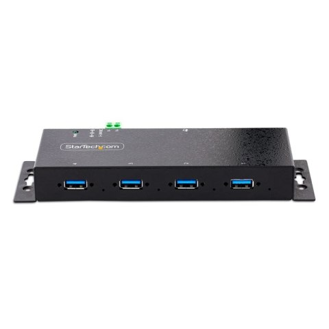 StarTech 5G4AINDNP-USB-A-HUB huby i koncentratory USB 3.2 Gen 1 (3.1 Gen 1) Type-B 5000 Mbit/s Czarny StarTech.com