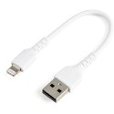 StarTech RUSBLTMM15CMW kabel do telefonu Biały 0,15 m USB A Lightning StarTech.com