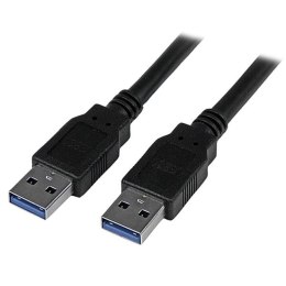 StarTech USB3SAA3MBK kabel USB 3 m USB 3.2 Gen 1 (3.1 Gen 1) USB A Czarny StarTech.com