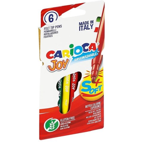 CARIOCA Flamastry Carioca Joy 6 kolorów