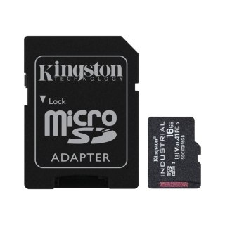 Kingston Technology Industrial 16 GB MicroSDHC UHS-I Klasa 10 Kingston Technology