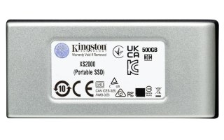 Kingston Technology XS2000 500 GB Czarny, Srebrny Kingston Technology