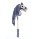 Koń na kiju Hobby Horse HOPPIHORSE A3 szary