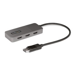 StarTech MST14DP123HD adapter kablowy 0,3 m DisplayPort 3 x HDMI Szary StarTech.com