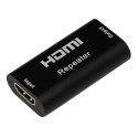 Techly IDATA-HDMI2-RIP4KT przedłużacz AV Wzmacniacz AV Czarny Techly