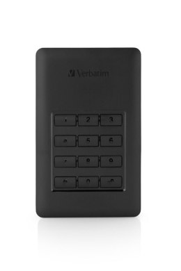 Verbatim Store'n'Go zewnętrzny dysk twarde 1 TB USB Type-C Czarny, Srebrny Verbatim