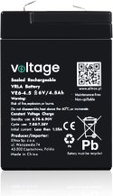 Akumulator AGM Voltage 6V 4.5Ah VE6-4.5 VOLTAGE