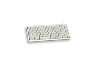 CHERRY G84-4100 klawiatura USB AZERTY Francuski Szary CHERRY