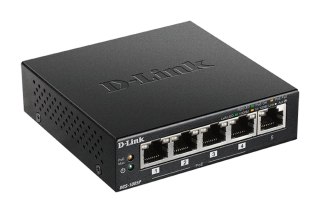 D-Link DGS-1005P Nie zarządzany L2 Gigabit Ethernet (10/100/1000) Obsługa PoE Czarny D-Link