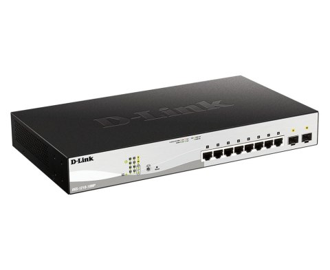 D-Link DGS-1210-52MP Zarządzany L2 Gigabit Ethernet (10/100/1000) Obsługa PoE Czarny, Szary D-Link