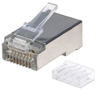 Intellinet 790543 wtyczka RJ45 Stal nierdzewna Intellinet