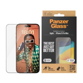 PanzerGlass Ultra Wide Fit Przezroczysta ochrona ekranu Apple 1 szt. PanzerGlass