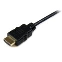 StarTech HDADMM50CM kabel HDMI 0,5 m HDMI Typu A (Standard) HDMI Typu D (Micro) Czarny StarTech.com