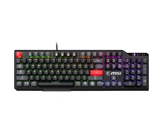 MSI Vigor GK41 Dusk LR US klawiatura Gaming USB QWERTY Angielski Czarny MSI