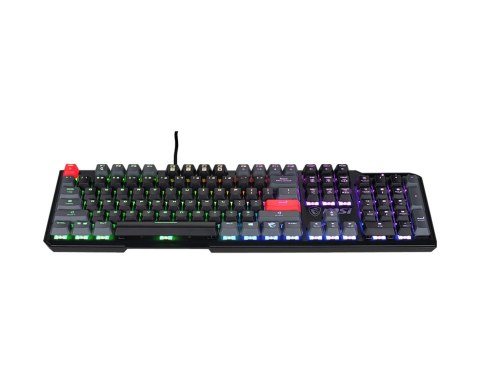 MSI Vigor GK41 Dusk LR US klawiatura Gaming USB QWERTY Angielski Czarny MSI