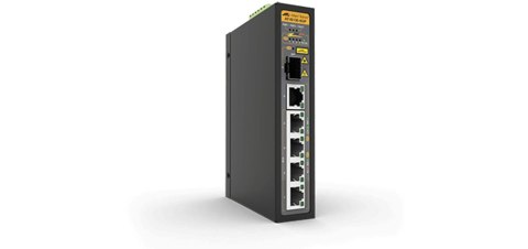 Allied Telesis IS130-6GP Nie zarządzany L2 Gigabit Ethernet (10/100/1000) Obsługa PoE Czarny Allied Telesis