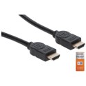 Manhattan 355360 kabel HDMI 5 m HDMI Typu A (Standard) Czarny Manhattan