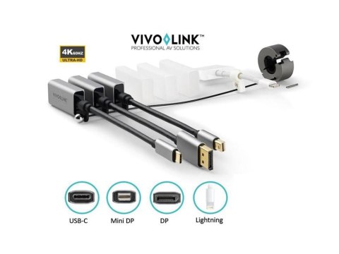 Vivolink PROADRING13S adapter kablowy HDMI Aluminium Vivolink