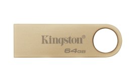 Kingston Technology DataTraveler SE9 G3 pamięć USB 64 GB USB Typu-A 3.2 Gen 1 (3.1 Gen 1) Złoto Kingston Technology