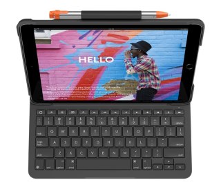 Logitech Slim Folio for iPad (7th, 8th, & 9th generation) Grafitowy Bluetooth QWERTY Hiszpański Logitech