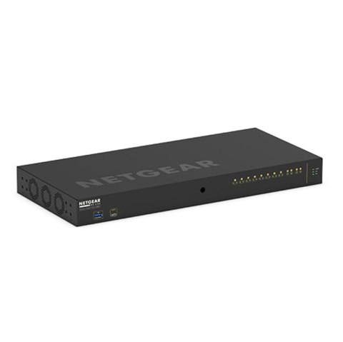 NETGEAR M4250-10G2XF-PoE+ Zarządzany L2/L3 Gigabit Ethernet (10/100/1000) Obsługa PoE 1U Czarny NETGEAR