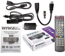 OUTLET_1: Tuner DVB-T/T2 WIWA H.265 MINI LED (OUTLET) WIWA