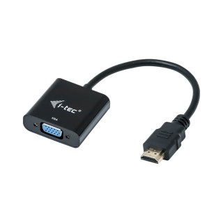 I-tec HDMI2VGAADA adapter kablowy 0,15 m HDMI VGA Czarny I-tec