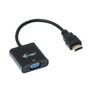 I-tec HDMI2VGAADA adapter kablowy 0,15 m HDMI VGA Czarny I-tec