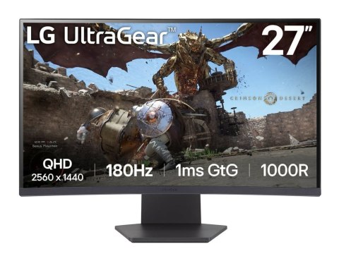 LG 27GS60QX-B monitor komputerowy 68,6 cm (27") 2560 x 1440 px Quad HD LCD Czarny LG