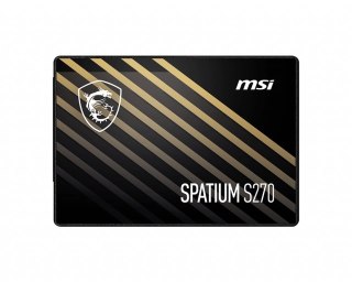 MSI SPATIUM S270 SATA 2.5 240GB urządzenie SSD 2.5" Serial ATA III 3D NAND MSI