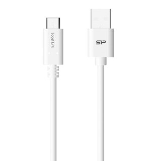 Silicon Power Boost Link PVC LK10AC kabel USB 1 m USB 2.0 USB A USB C Biały Silicon Power