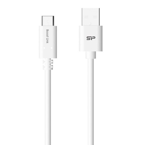 Silicon Power Boost Link PVC LK10AC kabel USB 1 m USB 2.0 USB A USB C Biały Silicon Power